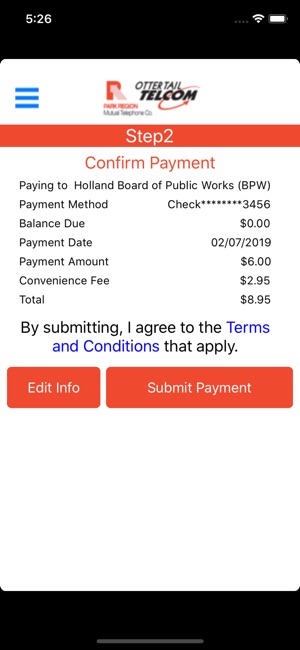 Park Region Telephone Payments(圖4)-速報App