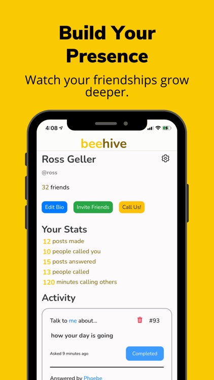 Beehive - Talk with Friends screenshot-5