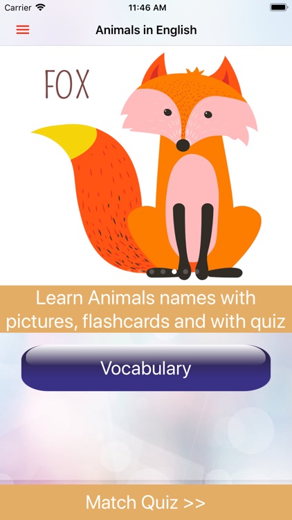 Learn English: Animals name