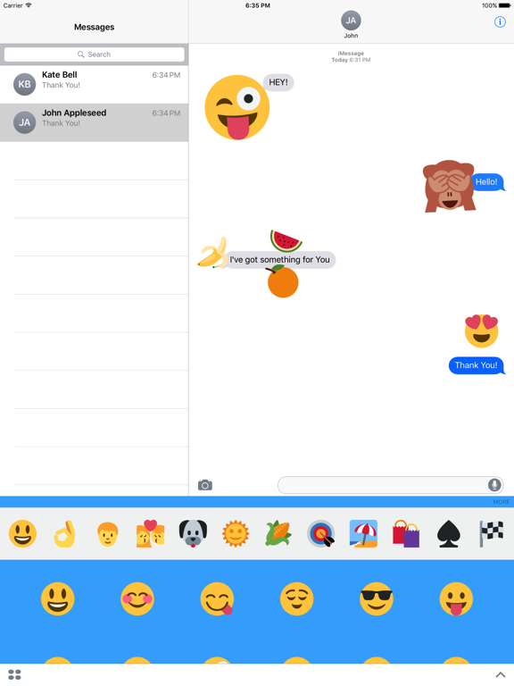 Emoji stickers for iMessageのおすすめ画像2
