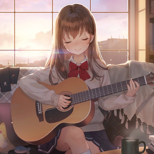 ギター少女：癒し系音楽ゲーム