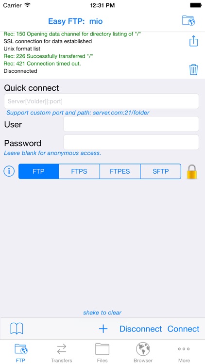 Easy FTP screenshot-0