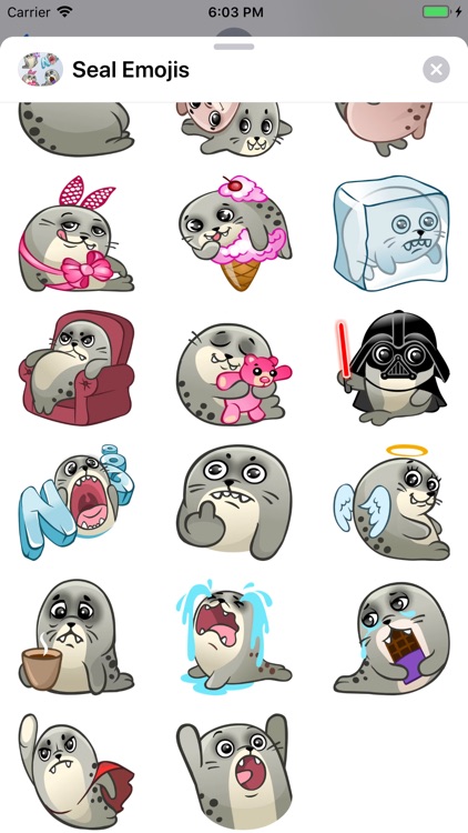 Seal Emojis screenshot-3