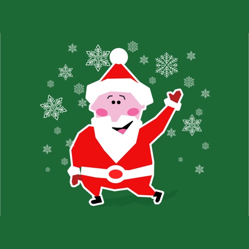 Christmas Santa and New Year icon