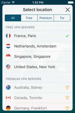 IntelliVPN - strong VPN screenshot 2