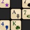 How many levels can you navigate through matching tiles to build poker hands