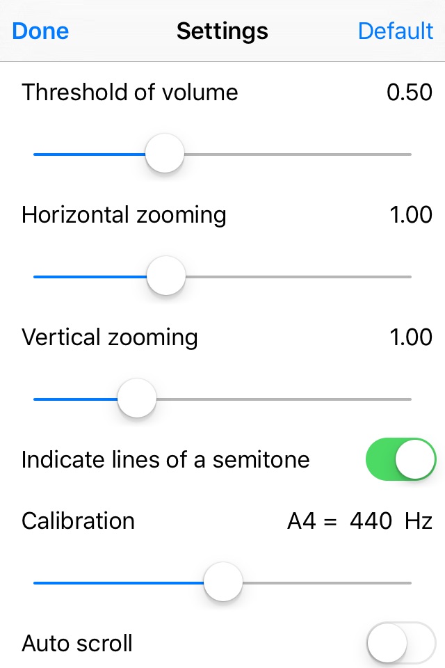 Vocal Pitch Monitor screenshot 2