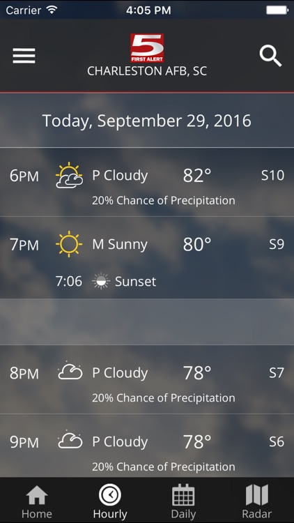 WCSC Live 5 Weather screenshot-3