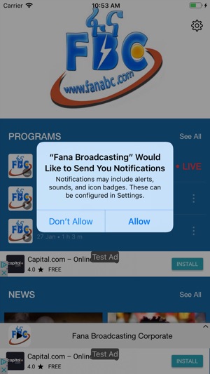 Fana Broadcasting Corporate(圖1)-速報App