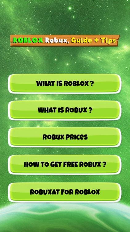 Robux For Roblox by Raphen Lucas