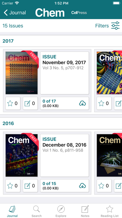 Chem Journal Reader screenshot1