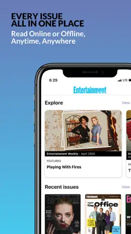 Game screenshot Entertainment Weekly Magazine apk