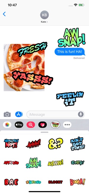 Word Up - Stickers(圖2)-速報App