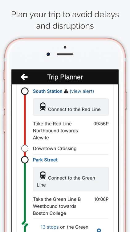 Boston Subway Map - The T