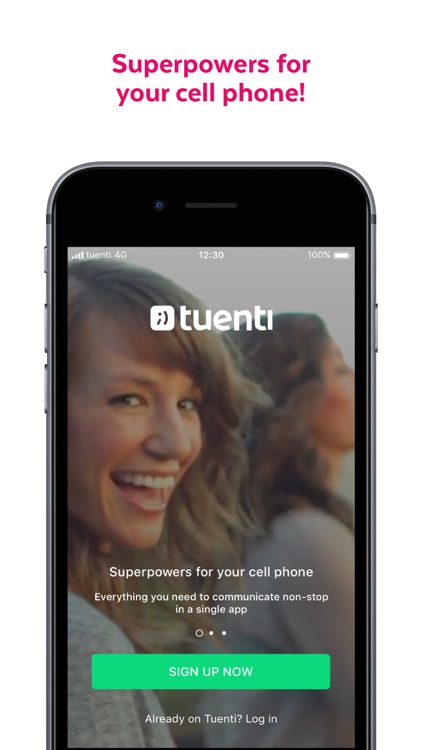 Tuenti: phone with superpowers