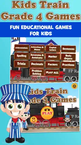 Game screenshot Kids Trains Fourth Grade Games mod apk