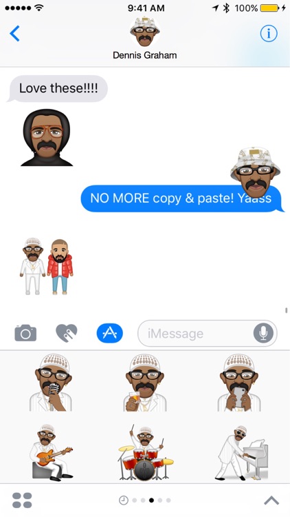 Dennis Graham™ - Moji Stickers