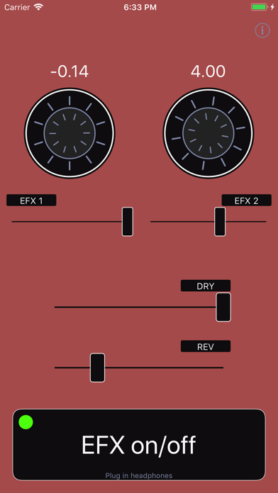 Harmonizer audio effect screenshot1