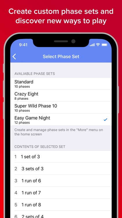 Phase 10 Score Keeper Pro screenshot-3