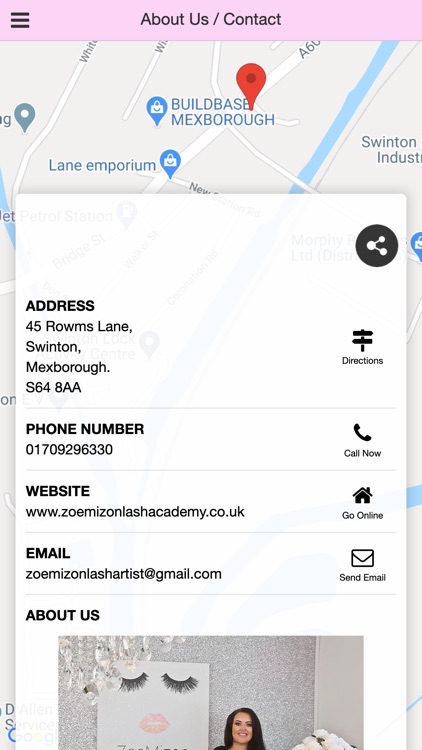 Zoe Mizon Lash Academy