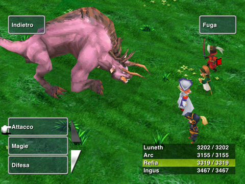 FINAL FANTASY III for iPad(3D) screenshot 3