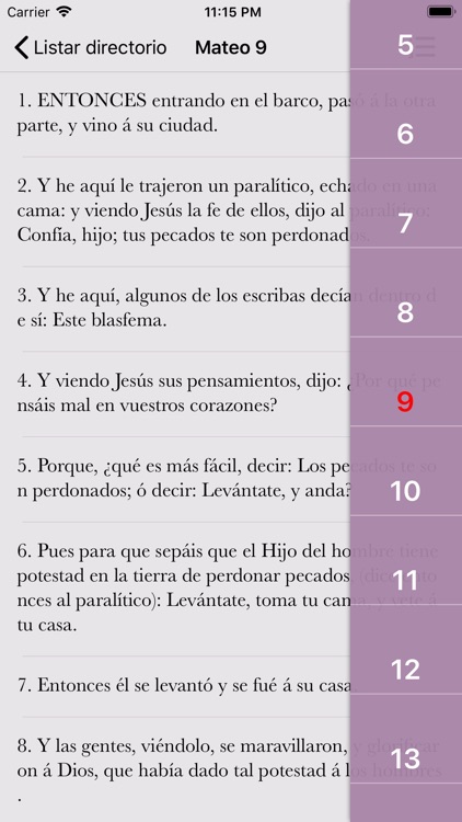 Biblia en Español Audio Libro screenshot-3