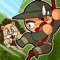 You must cross the ropes to avoid being attacked by lions and get the coins to reach the goal