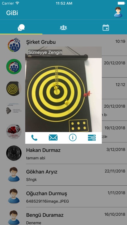 Gibi - Grup içi bilgi iletişim screenshot-6