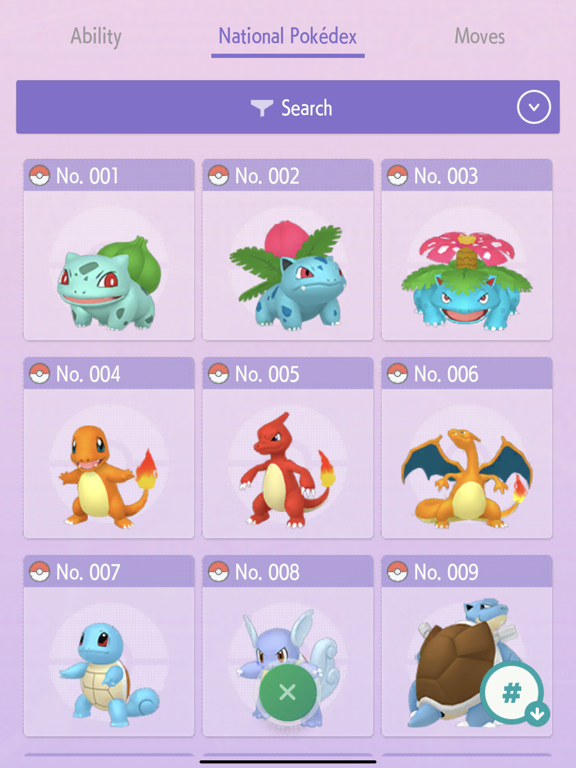 Pokémon HOME iPad app afbeelding 3