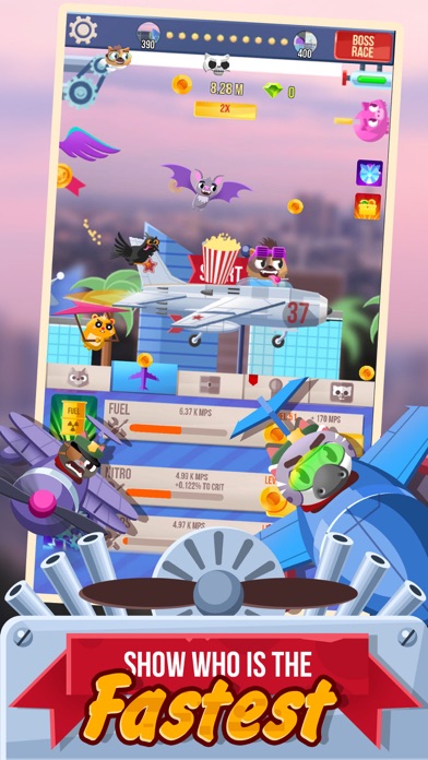 Clash Rider Cat IDLE screenshot 3