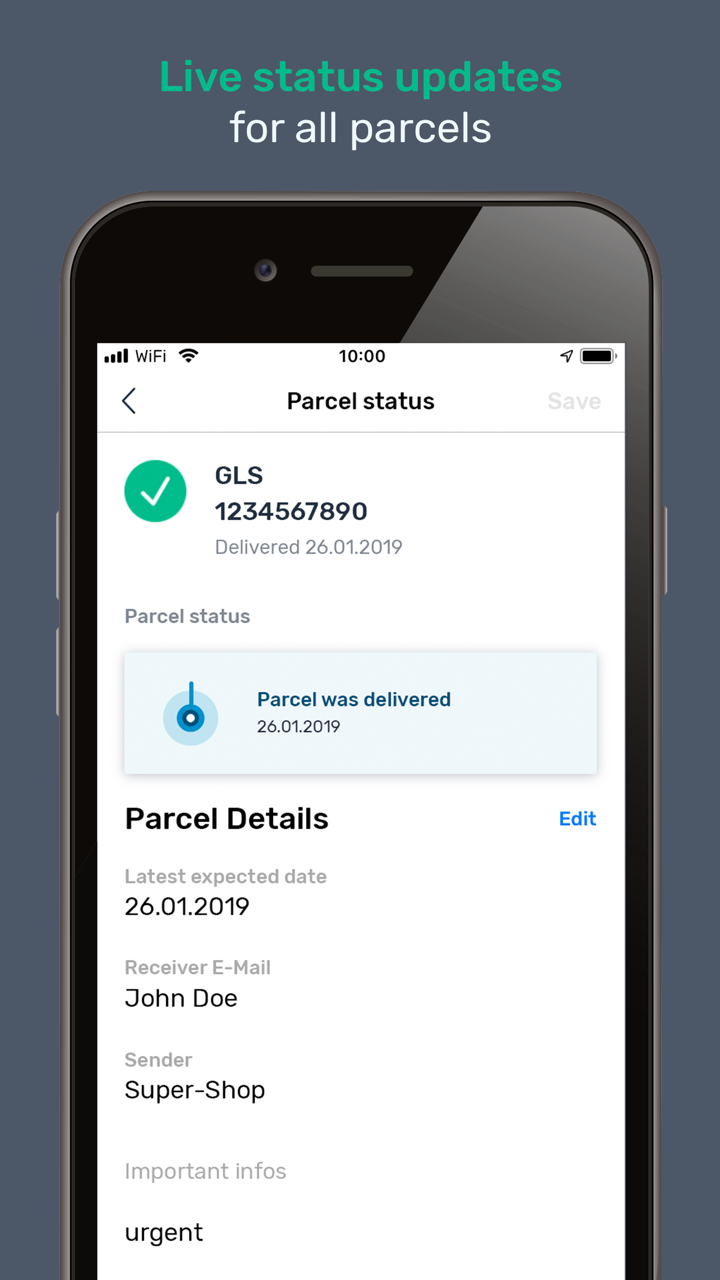 Packenda! Administrar paquetes screenshot 6