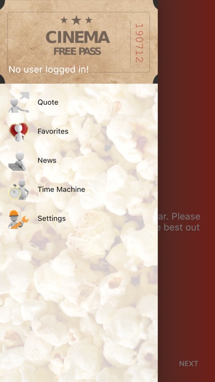 Movie Quote Calendar