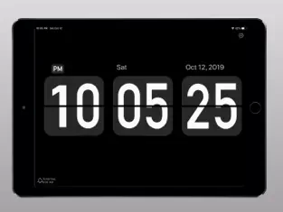 스크린샷 4 Reloj giratorio- Reloj digital iphone
