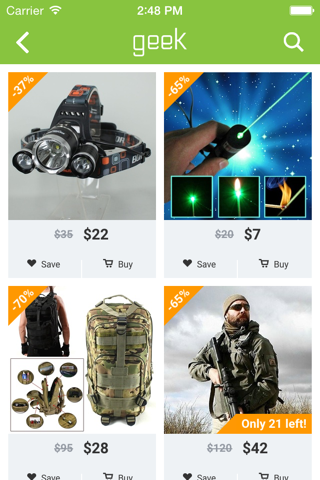 Geek - Smarter Shopping screenshot 3