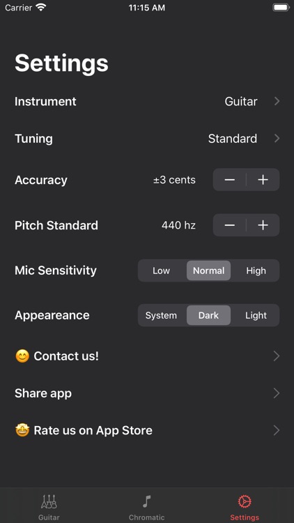 TuneIt: Multi Instrument Tuner