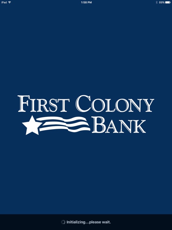 First Colony Bank Bus for iPad