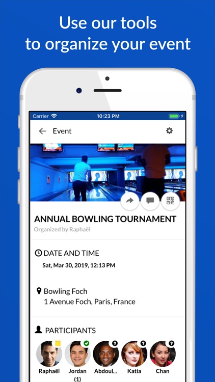 Wicupp - Organize your events