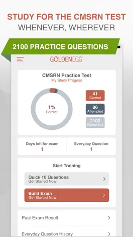 Game screenshot CMSRN Practice Test Pro mod apk