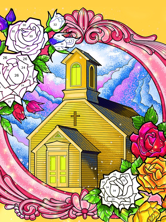 Download Bible Coloring Paint By Number On The App Store