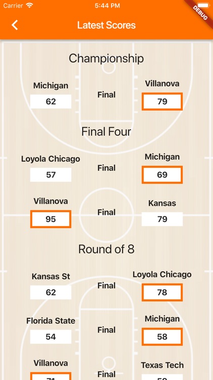 Bracket Tracker