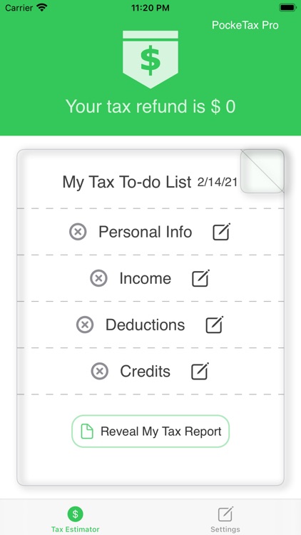 PockeTax - Tax Calculator