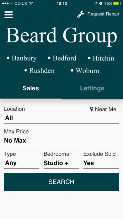 Screenshot #1 pour Beard Group Property Search