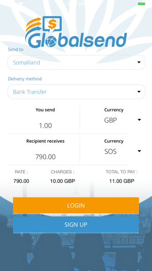 GlobalSend App