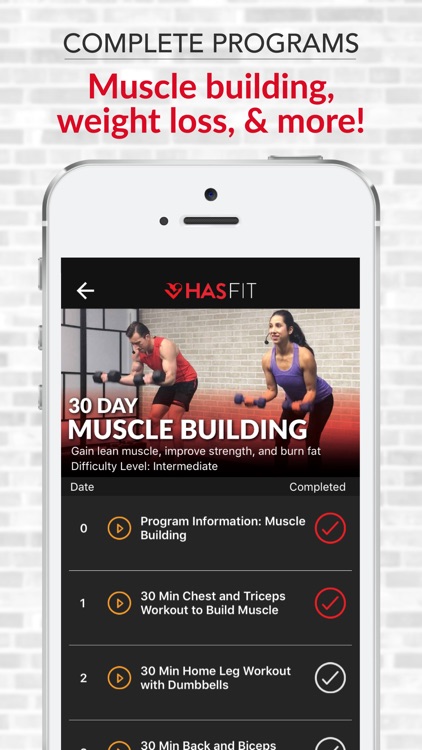 HASfit: Home Workout Routines