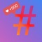 Icon Hashtag for Instagram Popular