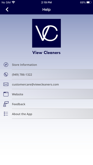 View Cleaners screenshot 4