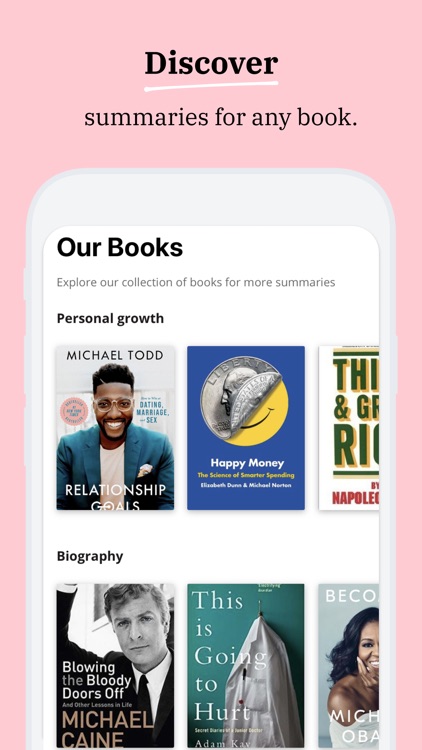 My Library: Book Summaries screenshot-0