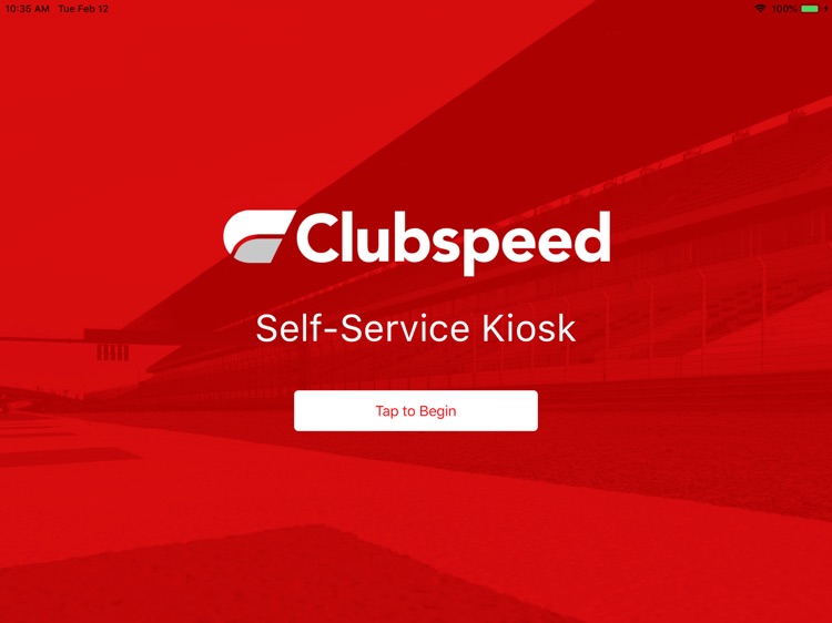 Clubspeed Self-Service Kiosk