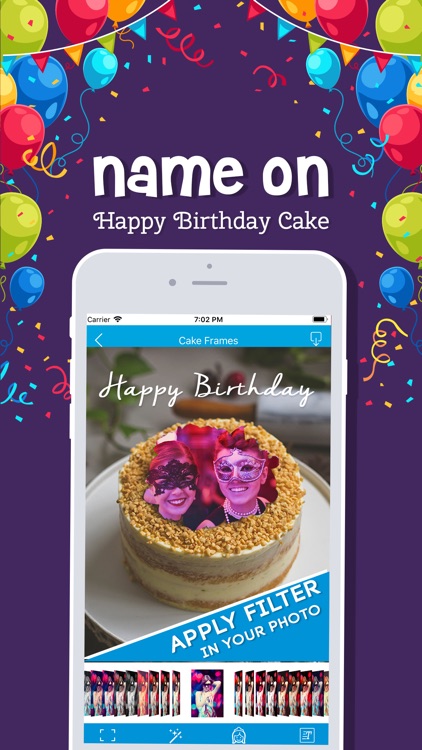 Name On  Happy Birthday Cake screenshot-4