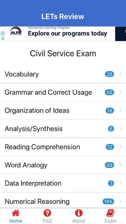 LETs Review Civil Service